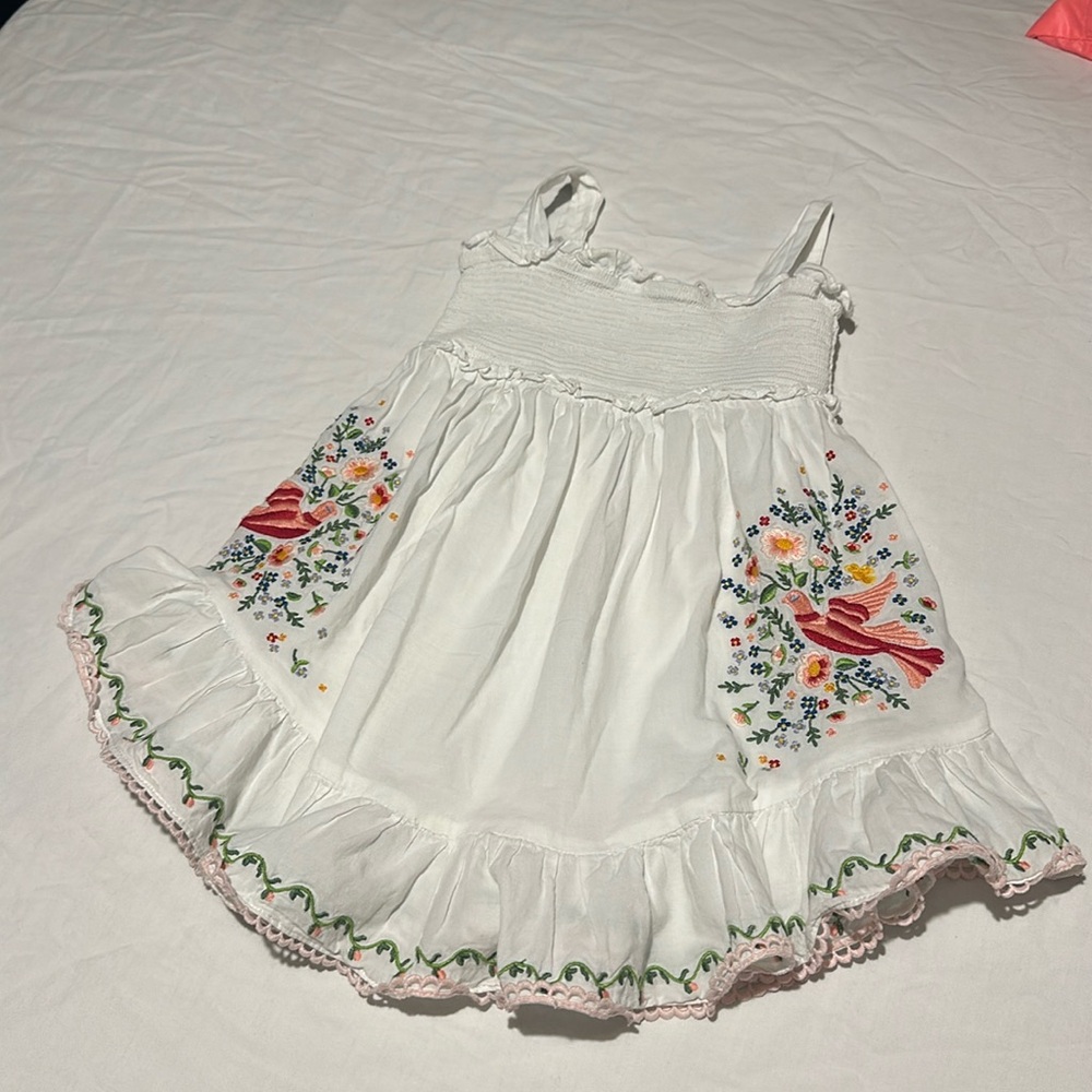ZIMMERMANN
Kids Carnaby embroidered cotton dress